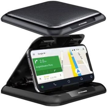 Xtrobb automobilinis telefono laikiklis, juodas