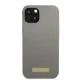 Guess Silicone Logo Plate MagSafe dėklas telefonui iPhone 13, pilkas