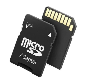 Micro SD to SD Memory Card Adapter, Black