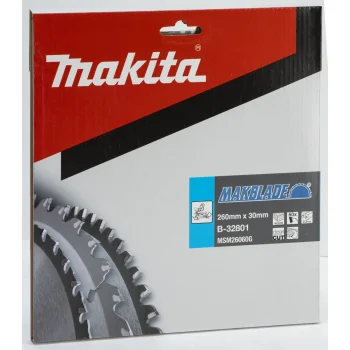 Diskinio pjūklo diskas Makita MAKBLADE B-32801, 260 x 30 mm, 60Z