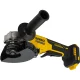 Akumuliatorinis kampinis šlifuoklis DeWalt DCG408N-XJ 18V 125 mm (be akumuliatoriaus ir kroviklio)