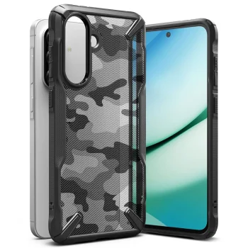 Ringke Fusion X Phone Case Cover Samsung Galaxy A36 / A56 5G - Black Camo