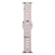3mk silikoninis laikrodžio dirželis Apple Watch 42 / 44 / 45 / 49 mm, bežinis