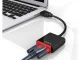 HDMI į VGA adapteris, 1080p, juodas
