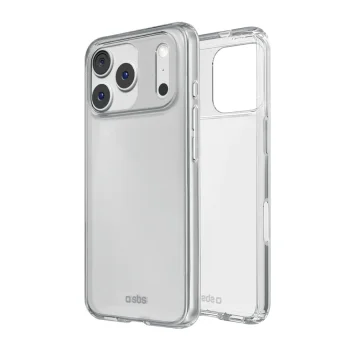 Dėklas SBS Skinny Cover, skirtas iPhone 18 Pro / 17 Pro, skaidrus