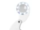 Jewelers Loupe 60x Magnifier with LED UV Light USB-C Foldable, Silver