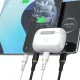 Laidas Dudao L25X USB-C į Lightning 30W 1m, juodas
