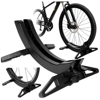 Adjustable Bicycle Floor Stand for Storage and Maintenance