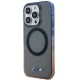 BMW dėklas iPhone 14 Pro telefonui Gradient Bumper MagSafe, pilkas