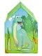 Iplay Dino vaikiška žaidimų palapinė-namelis, 95x72x102 cm