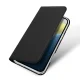 Atverčiamasis dėklas Dux Ducis Skin Pro skirtas iPhone 16 Plus su kortelių skyreliu, juodas