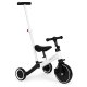 ECOTOYS „du viename“ vaikiškas triratukas ir balansinis dviratukas, baltas