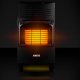 Sulankstomas dujinis šildytuvas Humberg HM-900, 4.2 kW, juodas