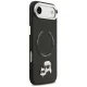 Karl Lagerfeld dėklas iPhone 17 Air Karl & Choupette Pins MagSafe, juodas