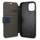 Apple iPhone 12 / 12 Pro 6.1\" US Polo Embroidery Collection Book Case Cover (USFLBKP12MPUGFLNV), Navy