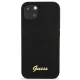 Guess Silicone Script MagSafe dėklas skirtas iPhone 13 6.1\", juodas