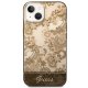 Guess dėklas iPhone 14 Plus telefonui, Porcelain Collection, ochros spalvos