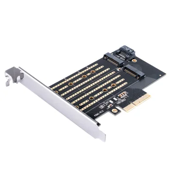 Orico ORICO-PDM2-BP PCI-E 3.0 x4 M.2 NVMe ir SATA valdiklis, juodas