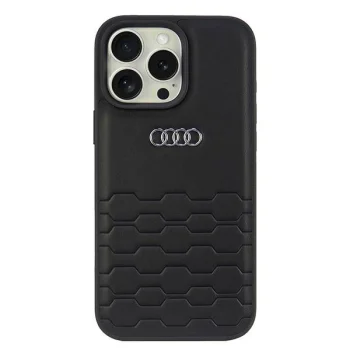 Audi dėklas iPhone 16 Pro Max telefonui, juodas