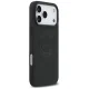 Mercedes dėklas iPhone 17 Pro Max telefonui Leather Vintage Logo MagSafe, juodas