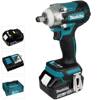 Akumuliatorinis smūginis veržliaraktis Makita DTW300TJX7 18V LXT 1/2" (2x 5,0 Ah)