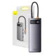 Baseus StarJoy Series 6in1 USB-C šakotuvas (3x USB 3.0, HDMI, PD, RJ45)