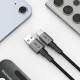 Tech-Protect UltraBoost DNA USB-A į USB-C laidas 15W 100cm Pilkas