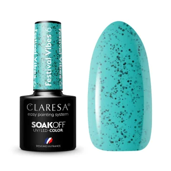 Claresa Festival Vibes 6 Hybrid Nail Polish, 5g