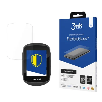 Hibridinis apsauginis stiklas 3mk FlexibleGlass, skirtas Garmin Edge 130