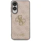 Guess Samsung Galaxy S25 Edge Case 4G PU Big Logo, Pink