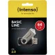 USB atmintinė Intenso Basic Line, 64 GB, USB 2.0