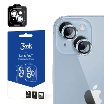 Kameros objektyvo apsauga 3Mk Lens Protection Pro iPhone 14, mėlyna