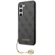 Guess Samsung Galaxy S24 dėklas 4G Charms Collection, juodas