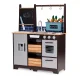 Didelė medinė vaikiška virtuvėlė Ecotoys TL40030 su priedais