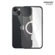 PanzerGlass ClearCase case with MagSafe antibacterial for iPhone 14 Plus / 15 Plus - transparent and black