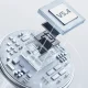 Belaidės ausinės Dudao U21 TWS ANC ENC Bluetooth 5.4, baltos