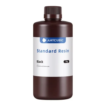 Anycubic Standard Resin 3D spausdintuvo derva SPTBK-104E, 1 kg, juoda