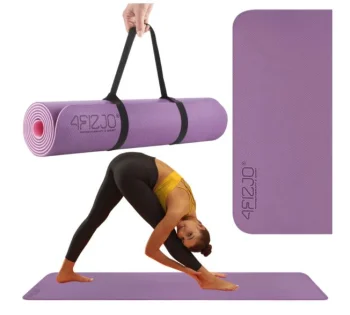 4Fizjo 995 neslystantis jogos ir fitneso kilimėlis TPE 0,6 cm, violetinis