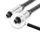 Optinis garso laidas Ugreen AV108 10540 Toslink SPDIF, 2 m, pilkas
