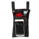 Bicycle / Scooter Handlebar Bag with Phone Pocket, Black