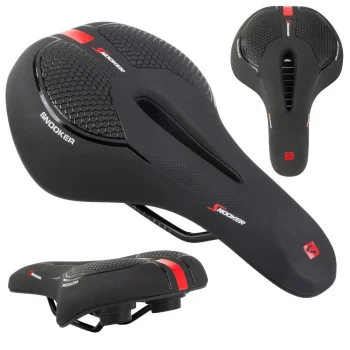 Sports Bicycle Saddle with Foam Padding and Ventilation