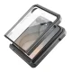 Tech-Protect Kevlar Pro dėklas Samsung Galaxy Z Flip 8 su lanksto apsauga ir stovais, juodas