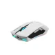 Belaidė žaidimų pelė Machenike M721 10000 DPI su RGB apšvietimu, balta