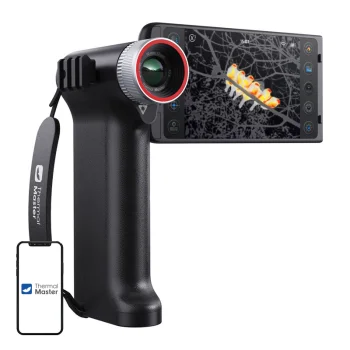 Termovizorius THERMAL MASTER DV2 256x192 32GB Wi-Fi Black