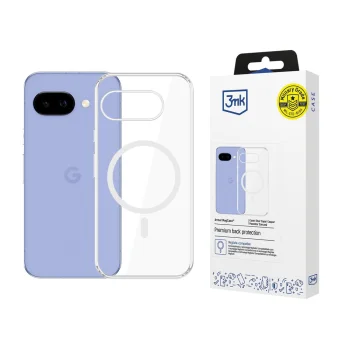 Dėklas 3mk Armor MagCase skirtas Google Pixel 10A su MagSafe, skaidrus