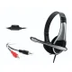 Conceptronic POLONA CCHATSTAR2 Stereo Headset Black/Silver