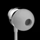 Dudao X10PRO laidinės ausinės, 3.5mm jungtis, valdymo pultas - baltos