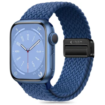 Tech-Protect Nylonmag dirželis Apple Watch (42 / 44 / 45 / 49 mm), mėlynas
