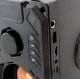 Portable Bluetooth Speaker with FM Radio, USB, microSD, black