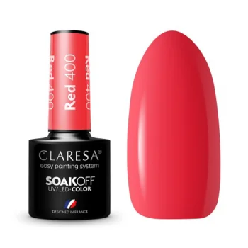 Claresa Red 400 Hybrid Gel Polish, 5g